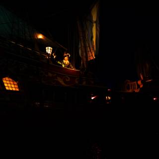 Nighttime Adventure Aboard the Pirate Ship