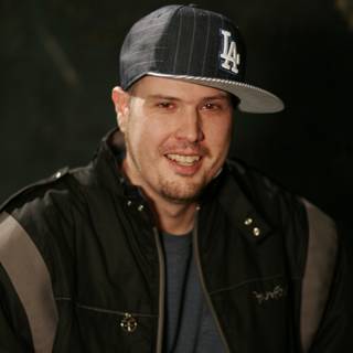 Travis B Rocks a Cool Baseball Cap and Jacket in 2006