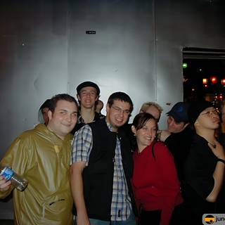 Group of Friends at Night Club