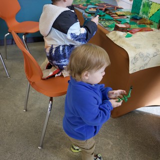 Children Engaged in Creative Arts and Crafts Activity
