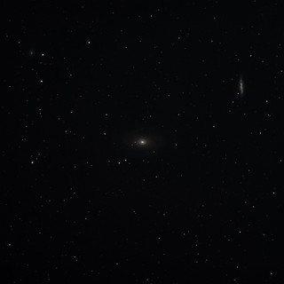 Deep Space Galaxies in the Night Sky