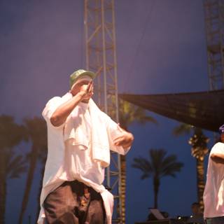 Two Men Rocking the Stage with Their Music at Coachella Saturday in 2007