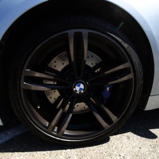 M-Sport BMW M4 showing off its Alloy Wheels