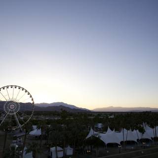 Ferris Fun at Sunset