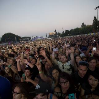 Hands Up at the FYF Bullock 2015 Concert