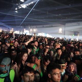 Massive Indoor EDM Crowd at Wobbleland Festival 2026