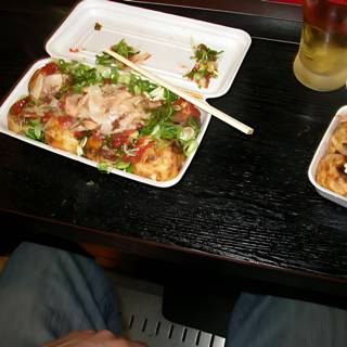 A Delicious Lunch in Osaka