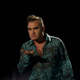 Morrissey's Hand Gesture at Coachella 2009