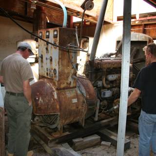 Two Men at the Old Generator