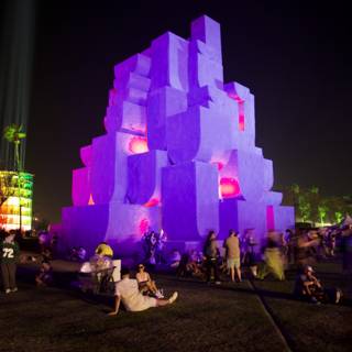 Enigmatic Purple: A Spectacle of Art and Community at Coachella 2024