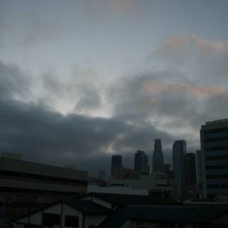 Cloudy LA Metropolis