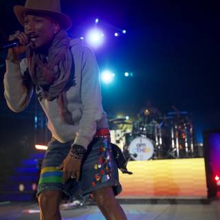 Pharrell Williams Rocks the Crowd at Coachella 2014