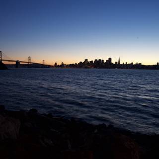 Dusk over San Francisco Bay