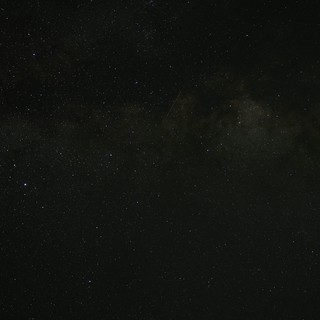 Milky Way Arches Over Lassen Volcanic Night Sky