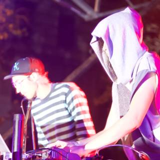 DJ Duo Rocks the Stage with Laptops