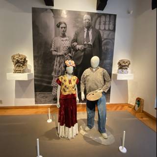 Traditional Mannequins on Display in Xochimilco Museum