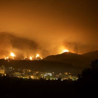 Devastating Station Fire Engulfs Mountains and City