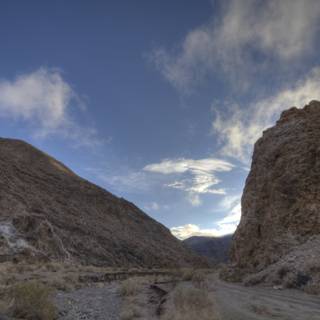 Canyon Drive amidst Majestic Mountain Range