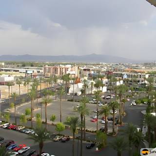 Aerial View of Las Vegas Urban Neighborhood