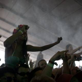 Hands Up in the Crowd