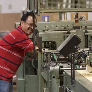 The Hardworking Man in the Factory