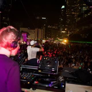 Nightclub DJ on Deck