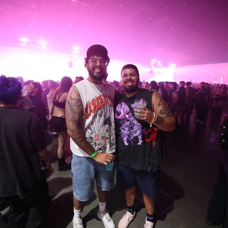 Two Friends Celebrate at Wobbleland 2026 Festival
