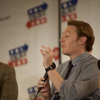 Press Conference with Clay Aiken and Bill Burton