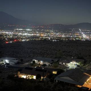 Desert Hot Springs: Nighttime Panorama