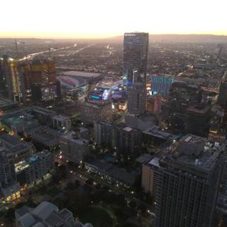 Aerial View of Downtown Los Angeles