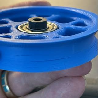 The Blue Spoke Wheel