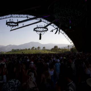 Energetic Silhouettes and Scenic Vistas at Coachella 2024