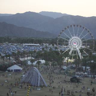 Ferris Wheel Fun at Coachella Festival