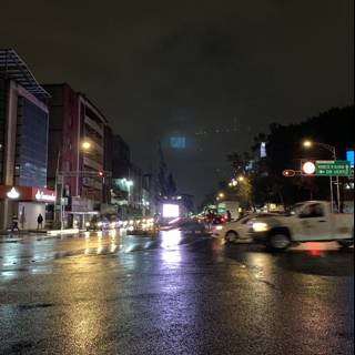 Night Traffic in the Metropolis