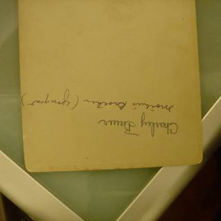 A Handwritten Document
