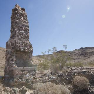 A Dazzling Ancient Ruin in the Desert