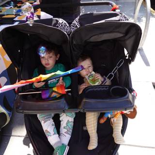 Stroller Adventures in Vibrant Color