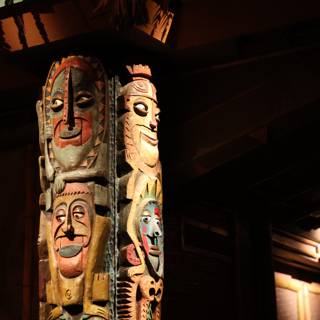 Faces of the Totem Pole