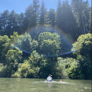 Rainbow over the Russian River
