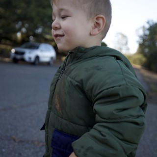 Little Explorer's Joyful Moment at Mount Diablo