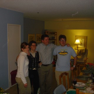 Friends Gather for Thanksgiving Dinner 2004