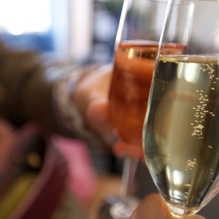 Champagne Toast at Celebratory Gathering