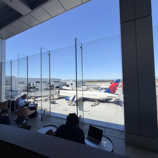 airport terminal lounge