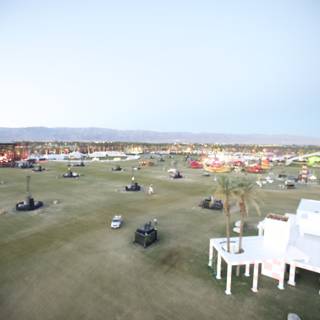Aerial View of Coachella Airfield