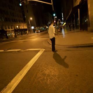 Night stroll in the city