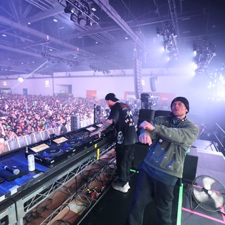 DJ Duo Commands Massive Indoor Festival Crowd