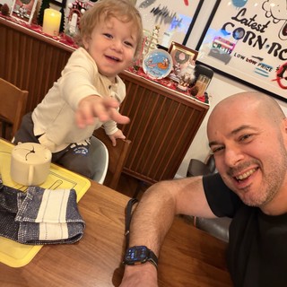 Father and Toddler Enjoying Quality Time Together