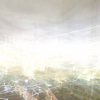 Blurred Lighting Flares Create Artistic Patterns in Los Angeles Room
