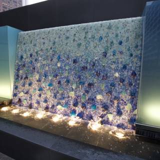 Colorful Glass Water Fountain