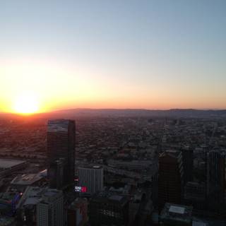 Golden Glow over the City of Angels